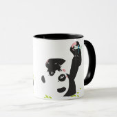 Panda gedruckte Tasse (VorderseiteRechts)