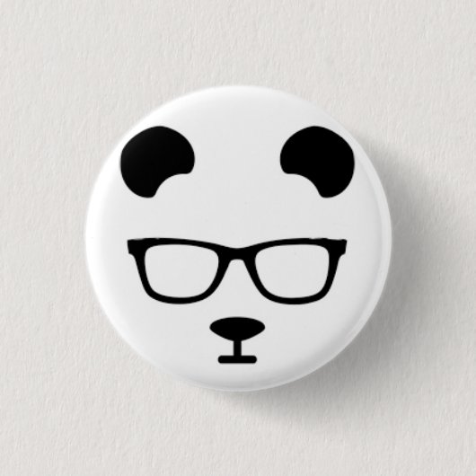 Panda geek button (Vorderseite)