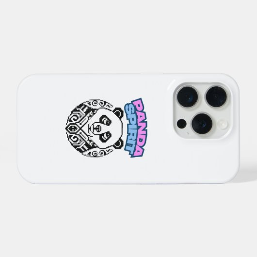 Panda-Geist iPhone Hülle (Rückseite (Horizontal))