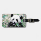 Panda Gepäckanhänger (Vorderseite horizontal)