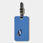 PANDA GEPÄCKANHÄNGER (Vorderseite vertikal)