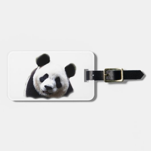 Panda Gepäckanhänger (Vorderseite horizontal)