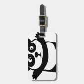 Panda Gepäckanhänger (Vorderseite vertikal)