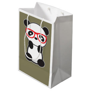 Panda-Geschenk-Tasche Mittlere Geschenktüte