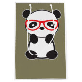 Panda-Geschenk-Tasche Mittlere Geschenktüte (Vorderseite)