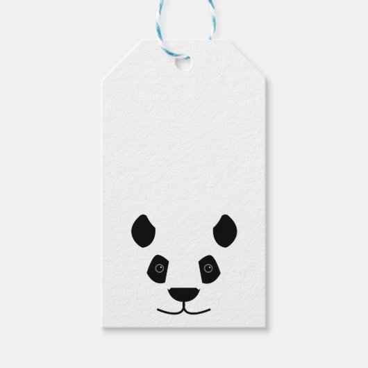 Panda Geschenkanhänger (Vorderseite)