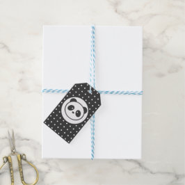 Panda-Geschenketags Geschenkanhänger