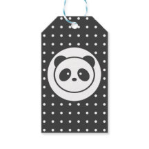 Panda-Geschenketags
