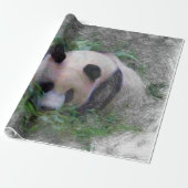 Panda Geschenkpapier (Ungerollt)