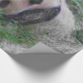 Panda Geschenkpapier (Ecke)