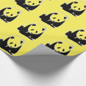 Panda Geschenkpapier (Ecke)