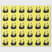 Panda Geschenkpapier (Flach)