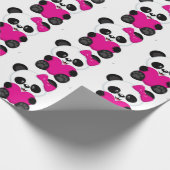 Panda Geschenkpapier (Ecke)