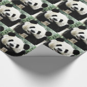 Panda Geschenkpapier (Ecke)