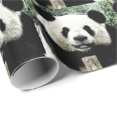 Panda Geschenkpapier (Rolleneckpunkt)