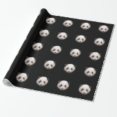 Panda Geschenkpapier (Ungerollt)