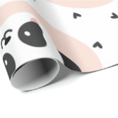 Panda Geschenkpapier (Rolleneckpunkt)