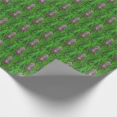 Panda - Geschenkpapier (Ecke)