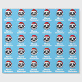 Panda Geschenkpapier (Flach)