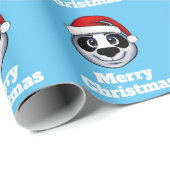 Panda Geschenkpapier (Rolleneckpunkt)