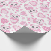 Panda Geschenkpapier (Ecke)