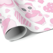 Panda Geschenkpapier (Rolleneckpunkt)