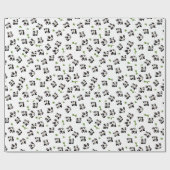 Panda Geschenkpapier (Flach)