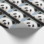 Panda Geschenkpapier (Ecke)