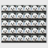Panda Geschenkpapier (Flach)