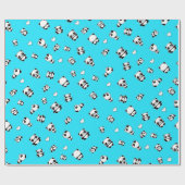 Panda Geschenkpapier (Flach)