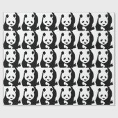 Panda Geschenkpapier (Flach)