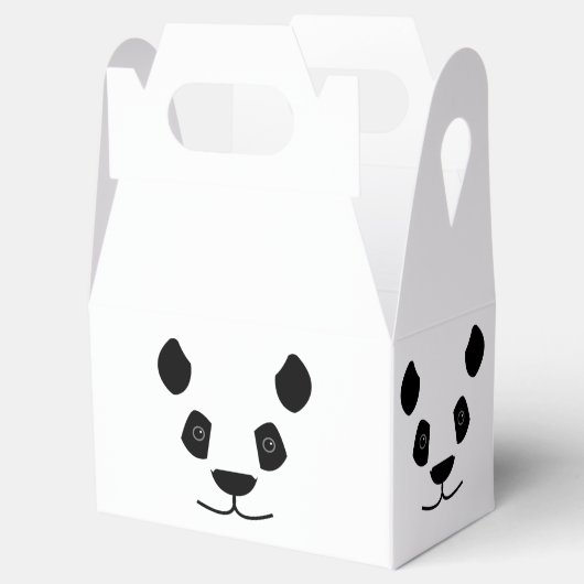 Panda Geschenkschachtel (Geöffnet)