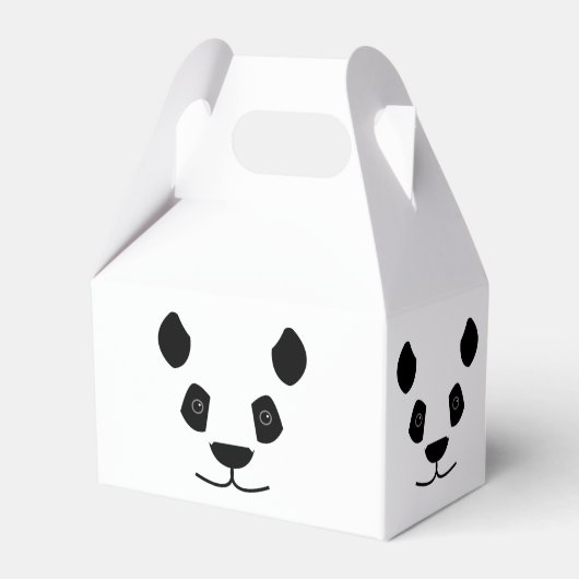 Panda Geschenkschachtel (Vorderseite)