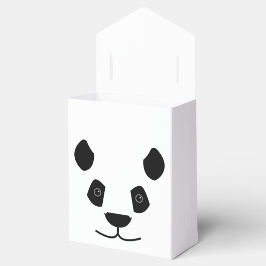 Panda Geschenkschachtel (Geöffnet)