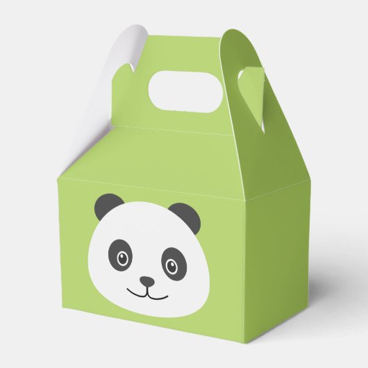 Panda Geschenkschachtel (Vorderseite)