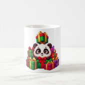 Panda-Geschenkstapel-Jubel Kaffeetasse (Mittel)