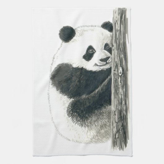 Panda Geschirrtuch (Vertikal)