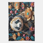 Panda Geschirrtuch (Vertikal)