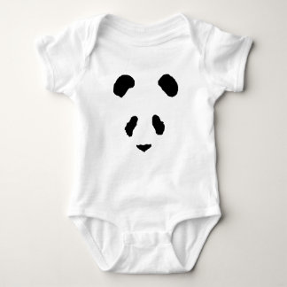 Panda-Gesicht Baby Strampler