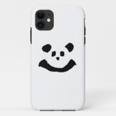 Panda-Gesicht Case-Mate iPhone Hülle (Rückseite)