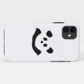 Panda-Gesicht Case-Mate iPhone Hülle (Rückseite (Horizontal))