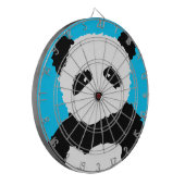 Panda-Gesicht Dartscheibe (Vorderseite Links)