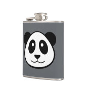 Panda-Gesicht Flachmann (Links)