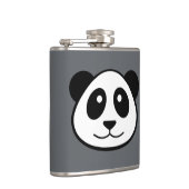 Panda-Gesicht Flachmann (Rechts)