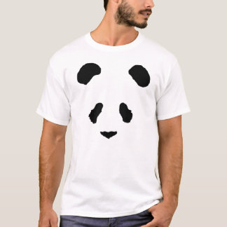 Panda-Gesicht T-Shirt
