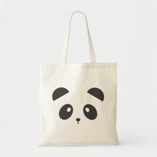 Panda-Gesichts-Taschen-Tasche Tragetasche (Vorne)
