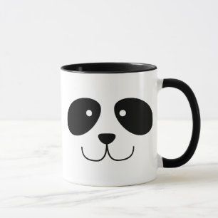 Panda-Gesichts-Tasse Tasse
