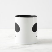 Panda-Gesichts-Tasse Tasse (Zentrum)