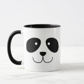 Panda-Gesichts-Tasse Tasse (Links)