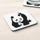 Panda Getränkeuntersetzer (Linke Seite)